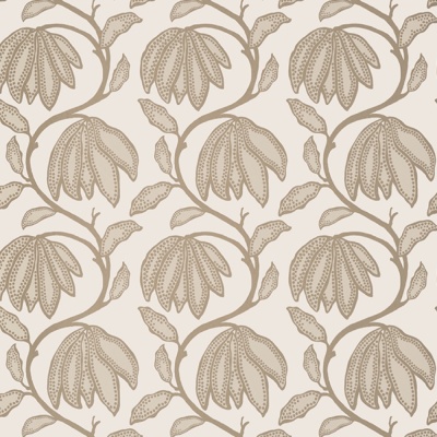 Thibaut Desert Flower Wallpaper in Birch